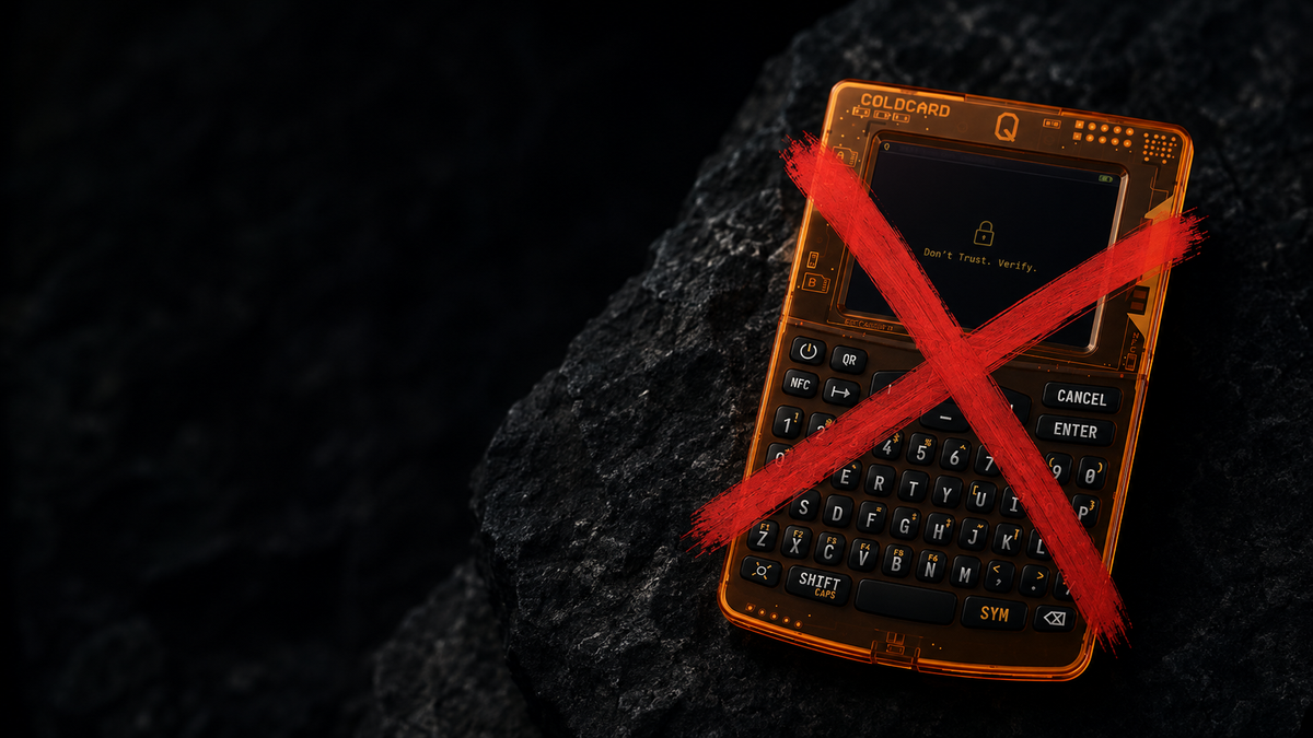 Coldcard Hack: Why Single-Sig Is Not Enough