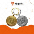 Bitcoin Metal Keychain