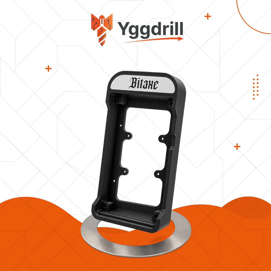 Bitaxe Stand with Rear Fan Mount