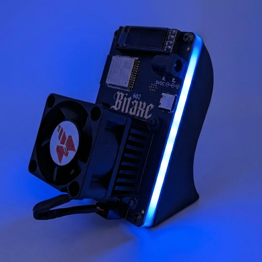 Bitaxe Gamma 602 “Black Ice" Edition - 1.3 TH/s