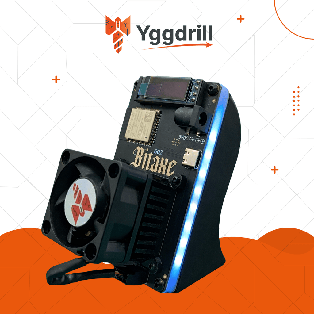 Bitaxe Gamma 602 “Black Ice" Edition - 1.3 TH/s