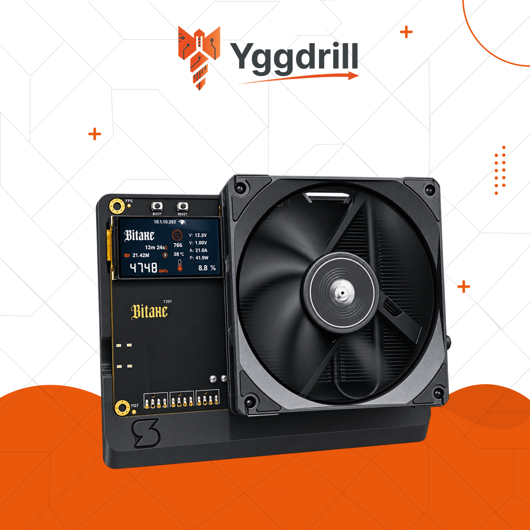 OSMU Naja Duo Solo Bitcoin Miner · 4.4 TH/s