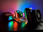 NerdQaxe++ Metal RGB Stand